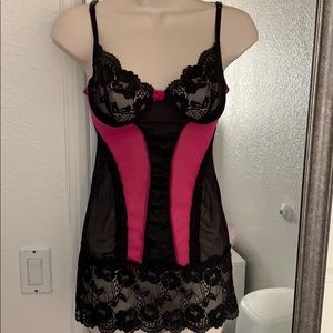 Fredrick’s babydoll lingerie